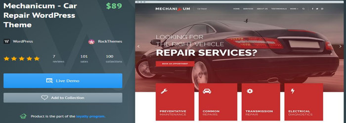 Mechanicum car repair elementor wordpress theme download pc